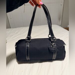 Nine West Black Handbag with Cream Interior